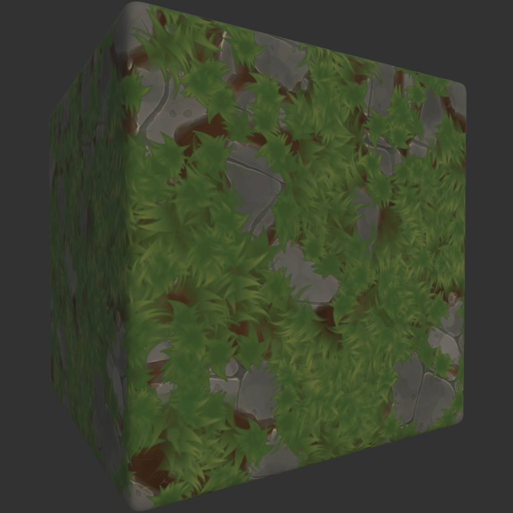 Stone/Grass Blending - 01
