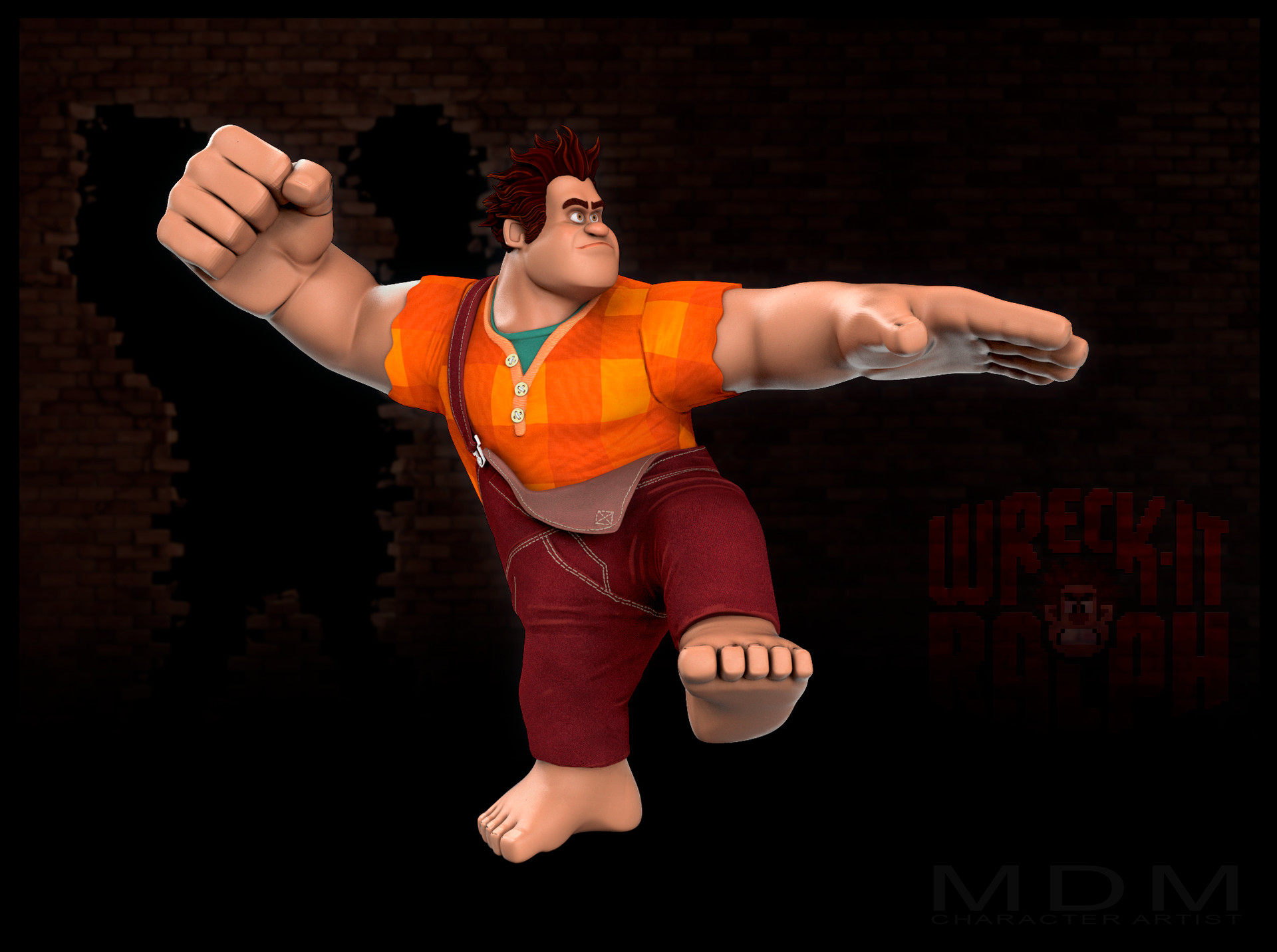 ArtStation - Wreck-It Ralph