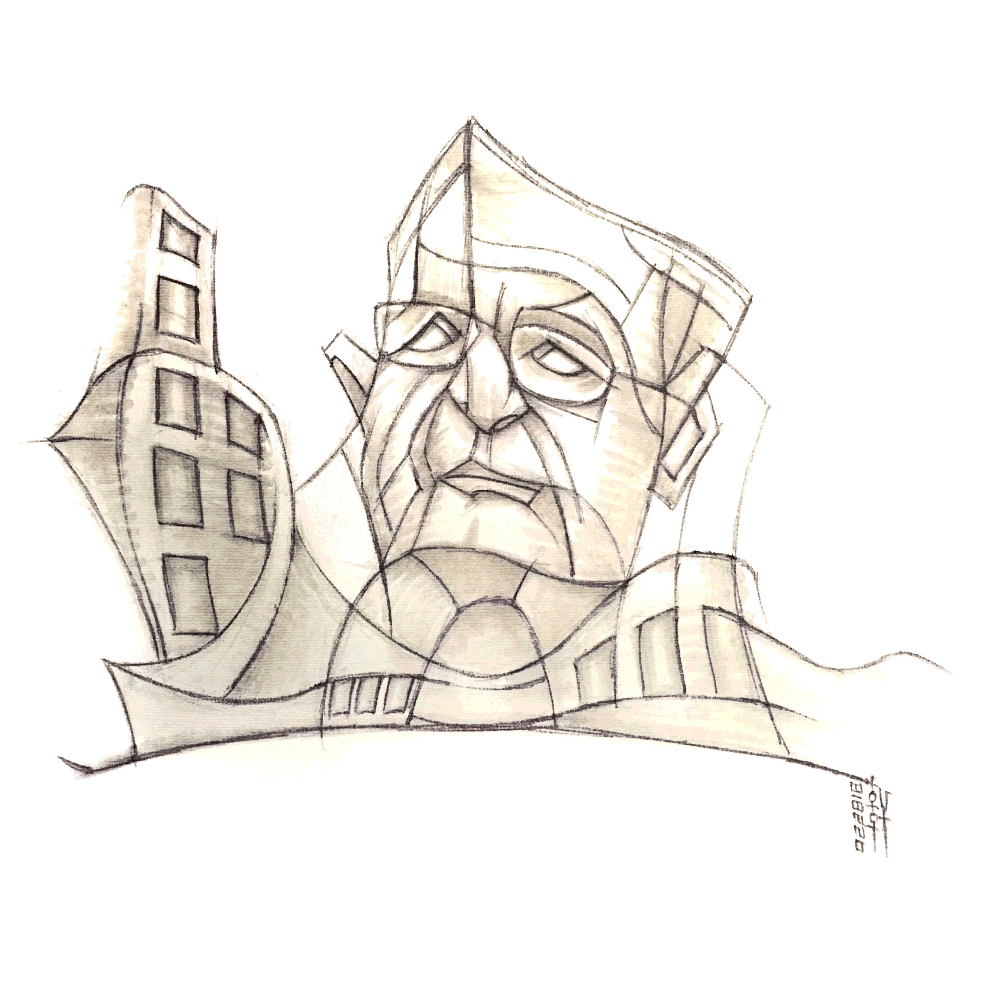 Day #15,161 - Damn Buildings and That’s IT - Sketch