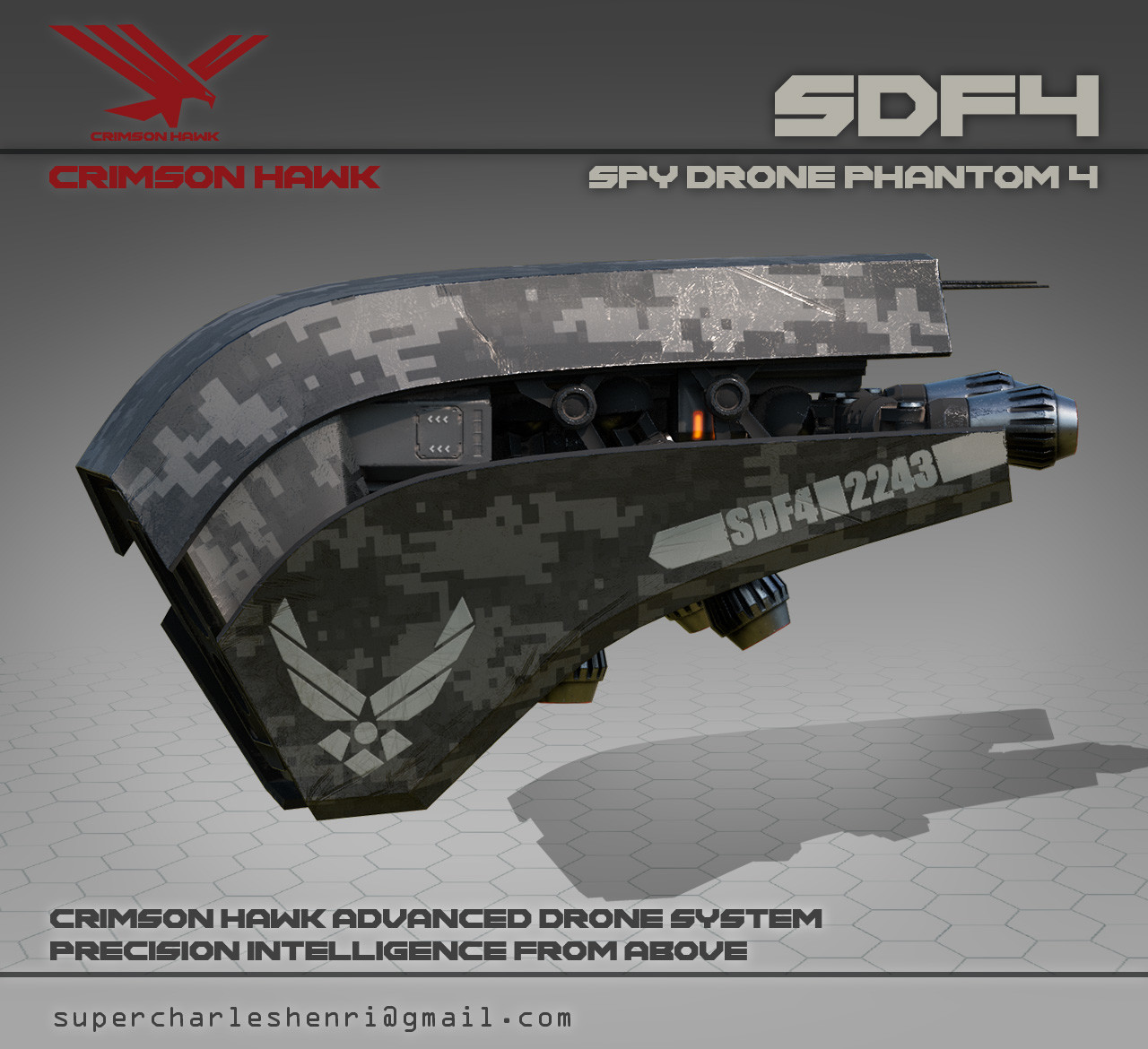 Military Spy Drone