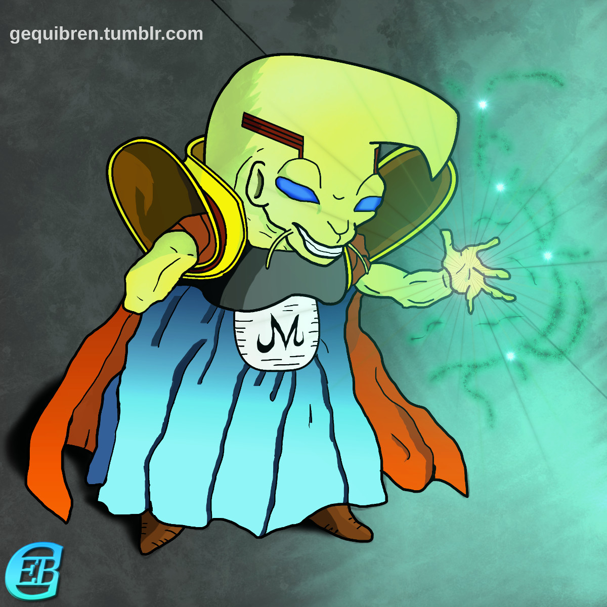 Gequibren Art Dragon Ball Babydi