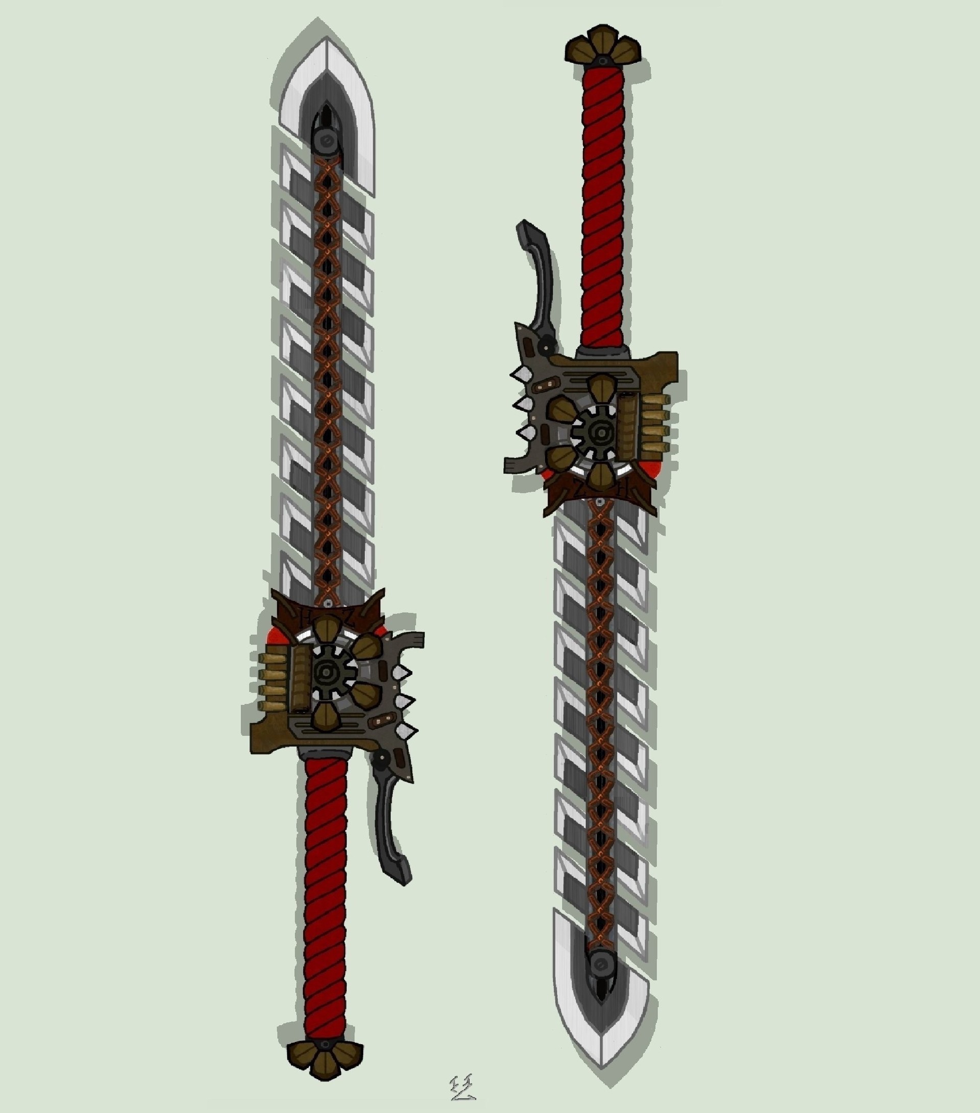 Animated) Saw Sword, Dave Walters 
