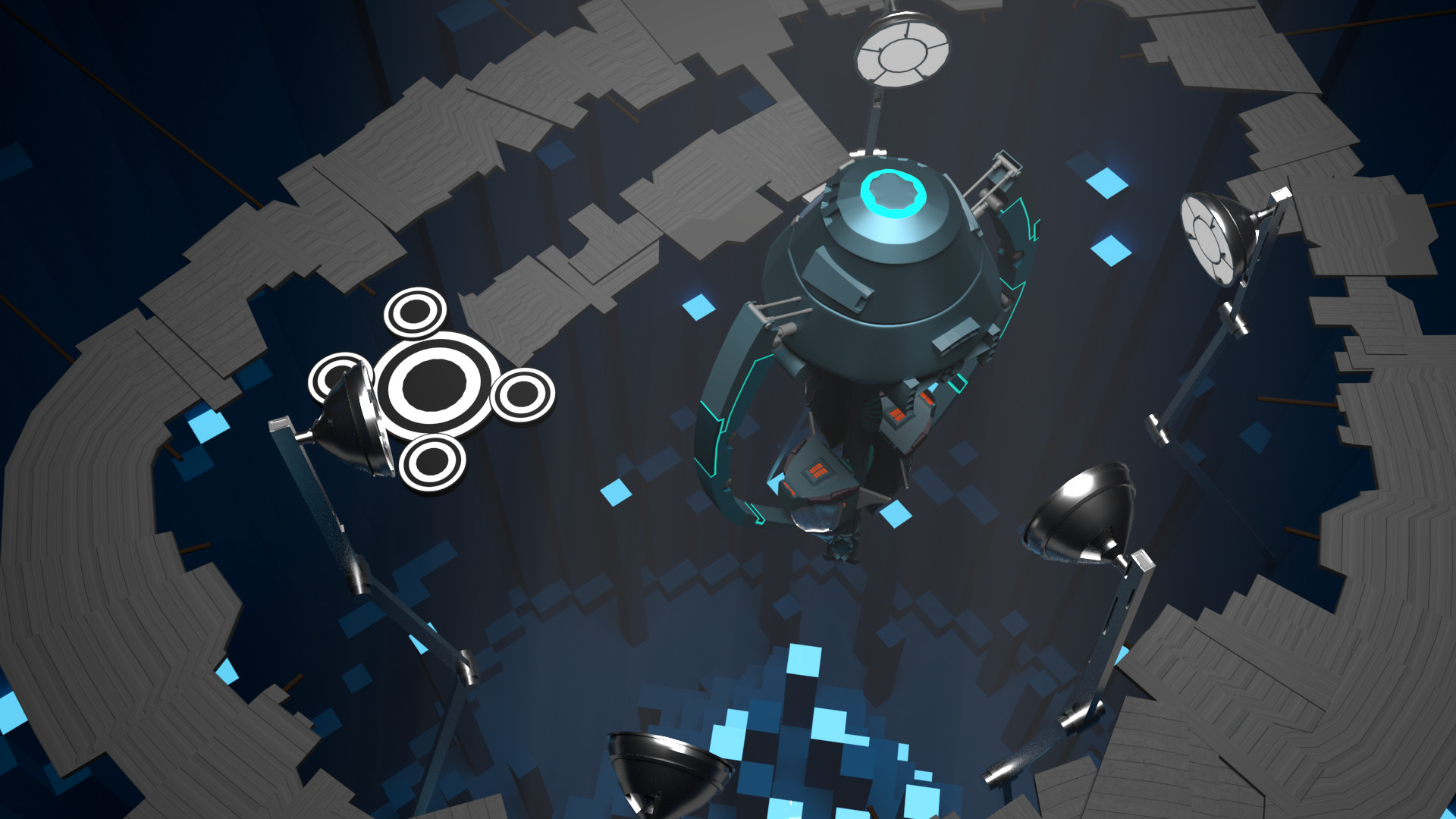 ArtStation Skid, Code Lyoko anime Spaceship