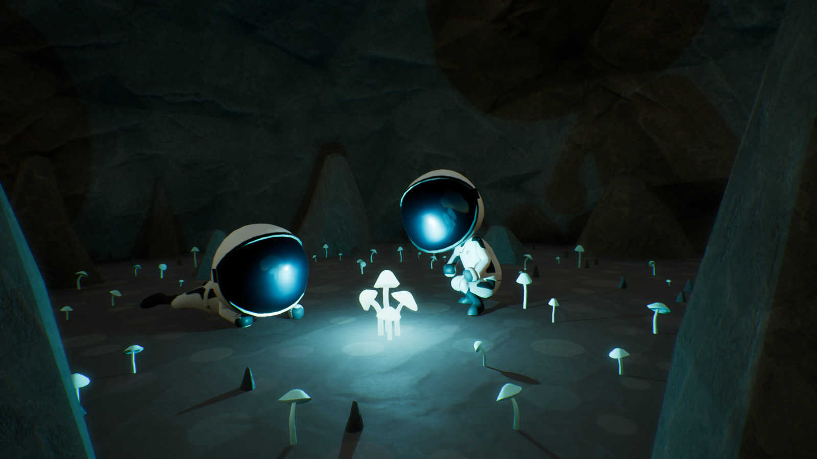 February's theme-from-a-hat challenge: Sci-Fi + Caves + Animal Crossing. Final shot in UE4