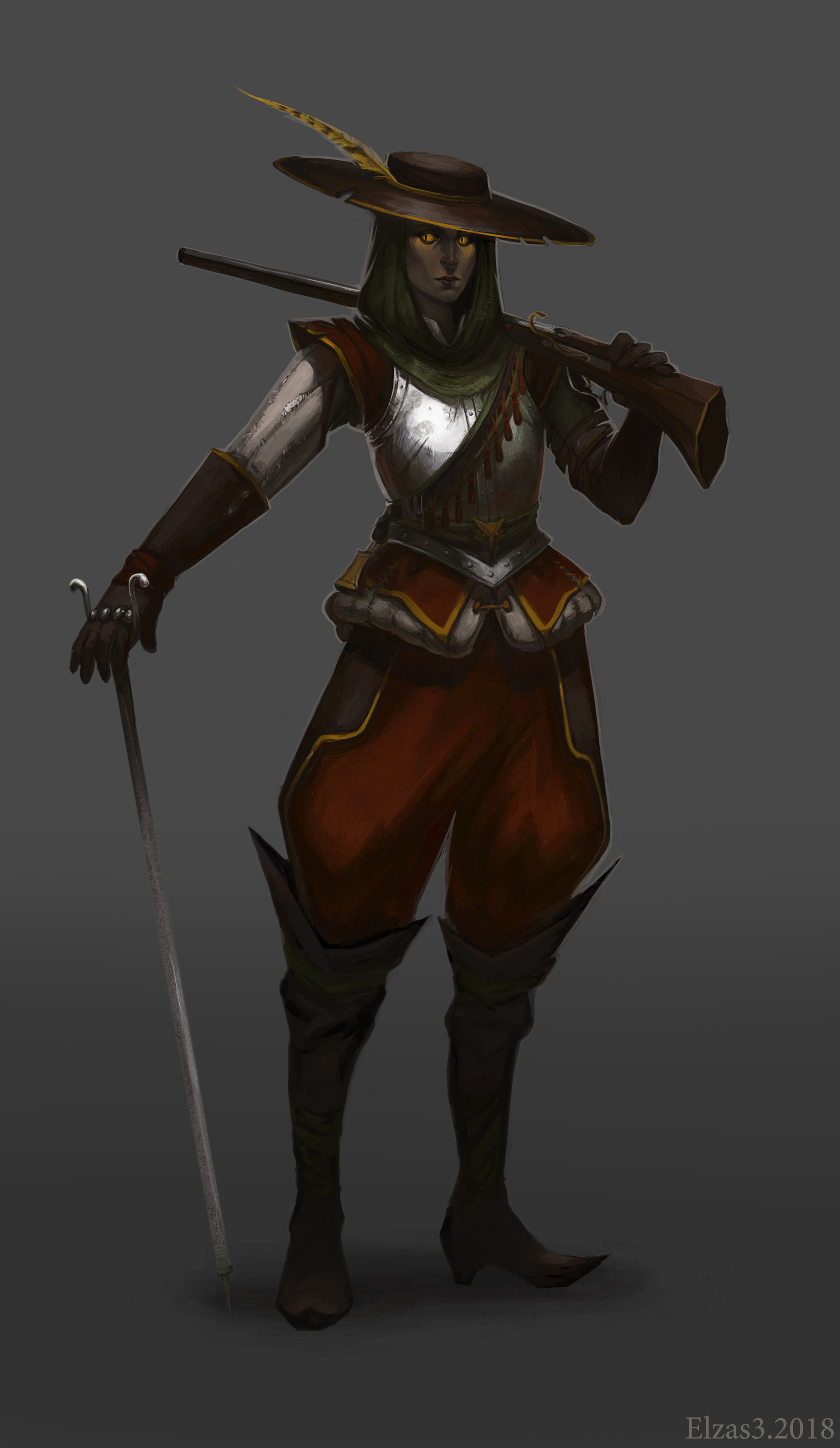 ArtStation - Musketeer