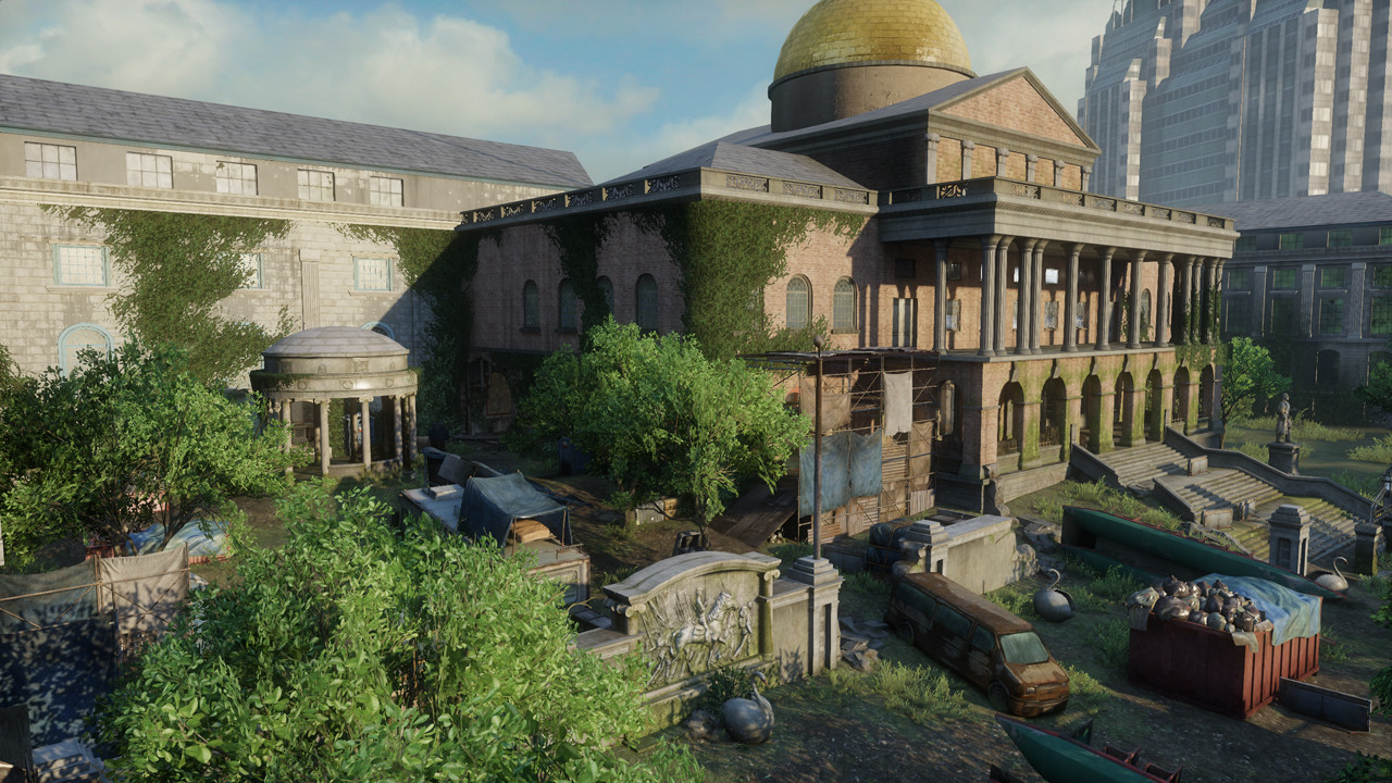 Capitol level, in-game screenshot