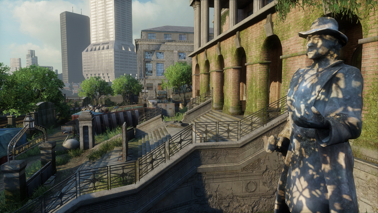 Capitol level, in-game screenshot