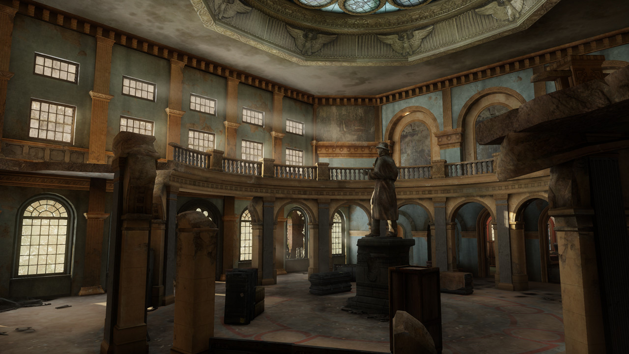 Capitol level, in-game screenshot