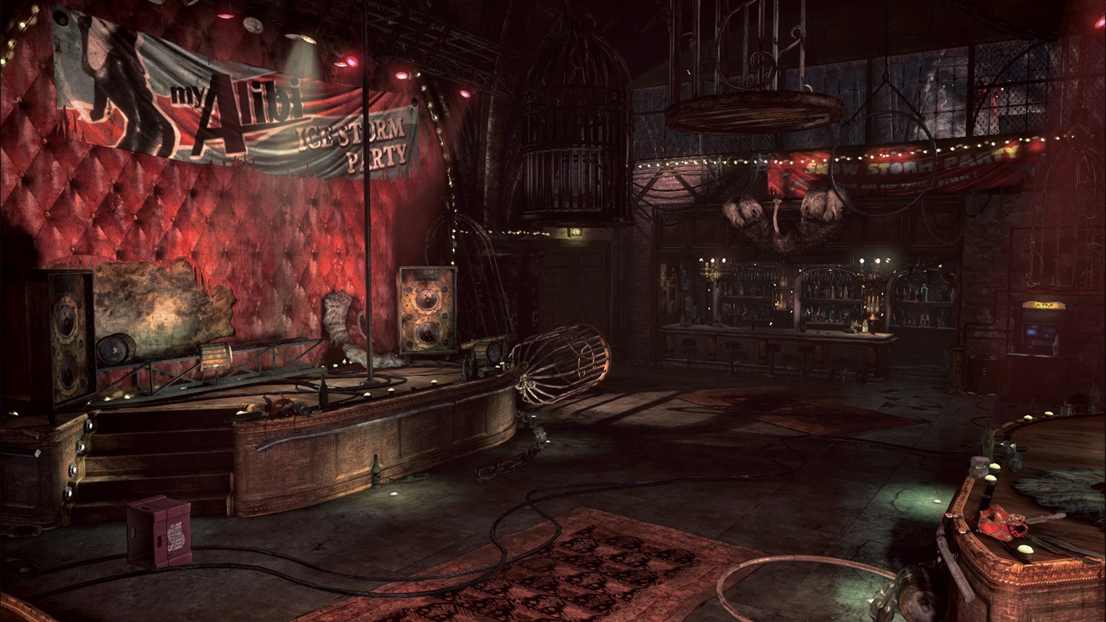 My Alibi level - in-game screenshot (full level development)