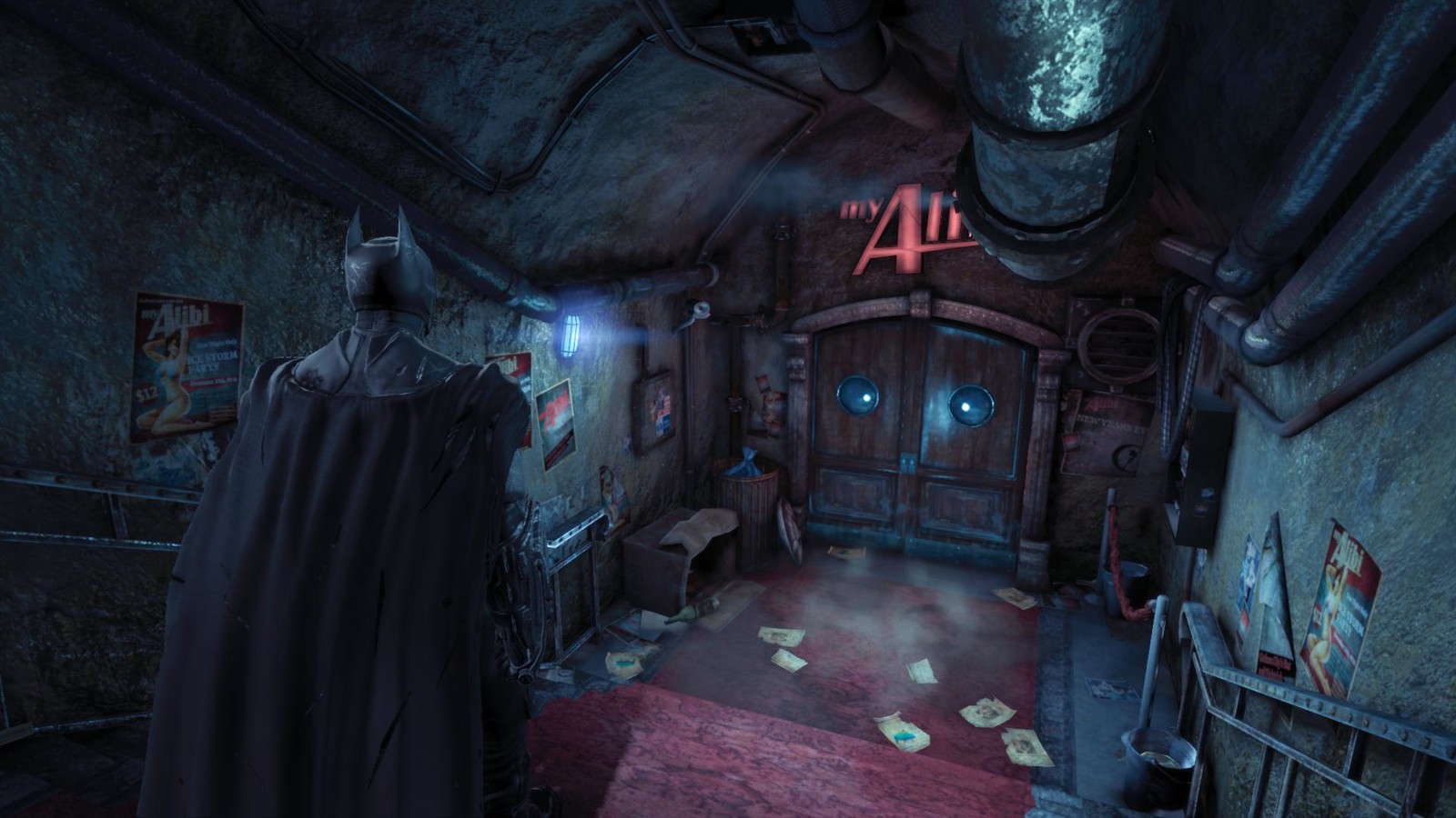 My Alibi level - in-game screenshot (full level development)