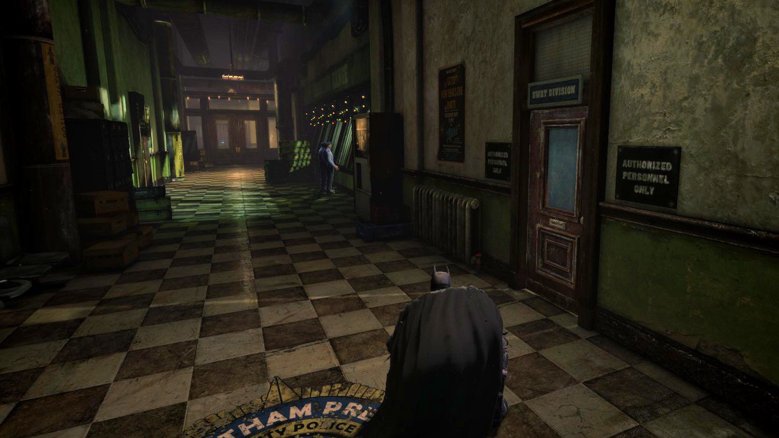 GCPD Level - in-game screenshots (modular architecture and assets)