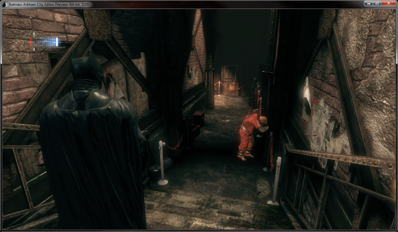 My Alibi level - in-game screenshot (full level development)