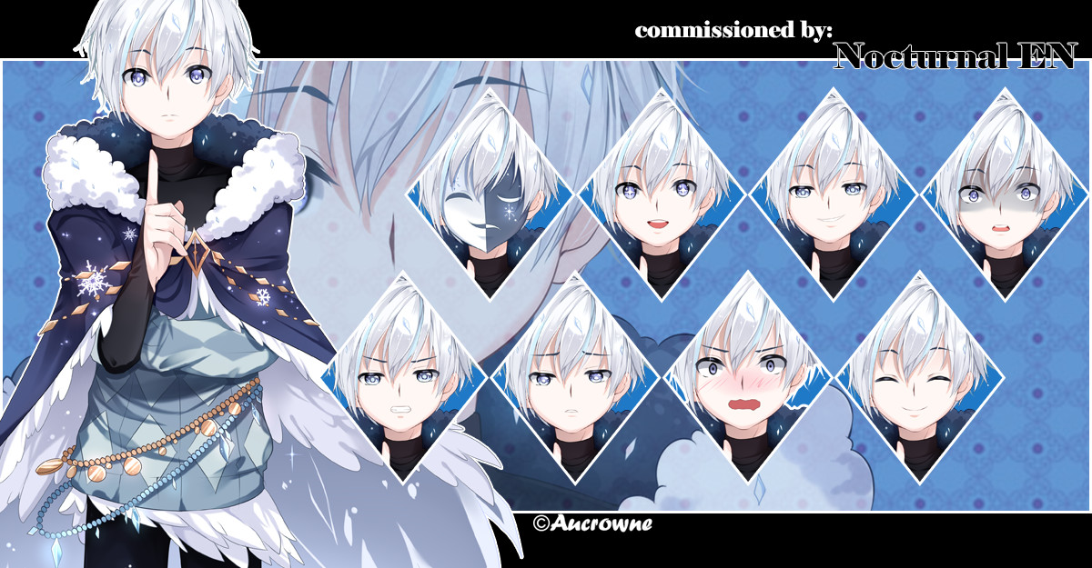 Visual Novel Sprite Sheet