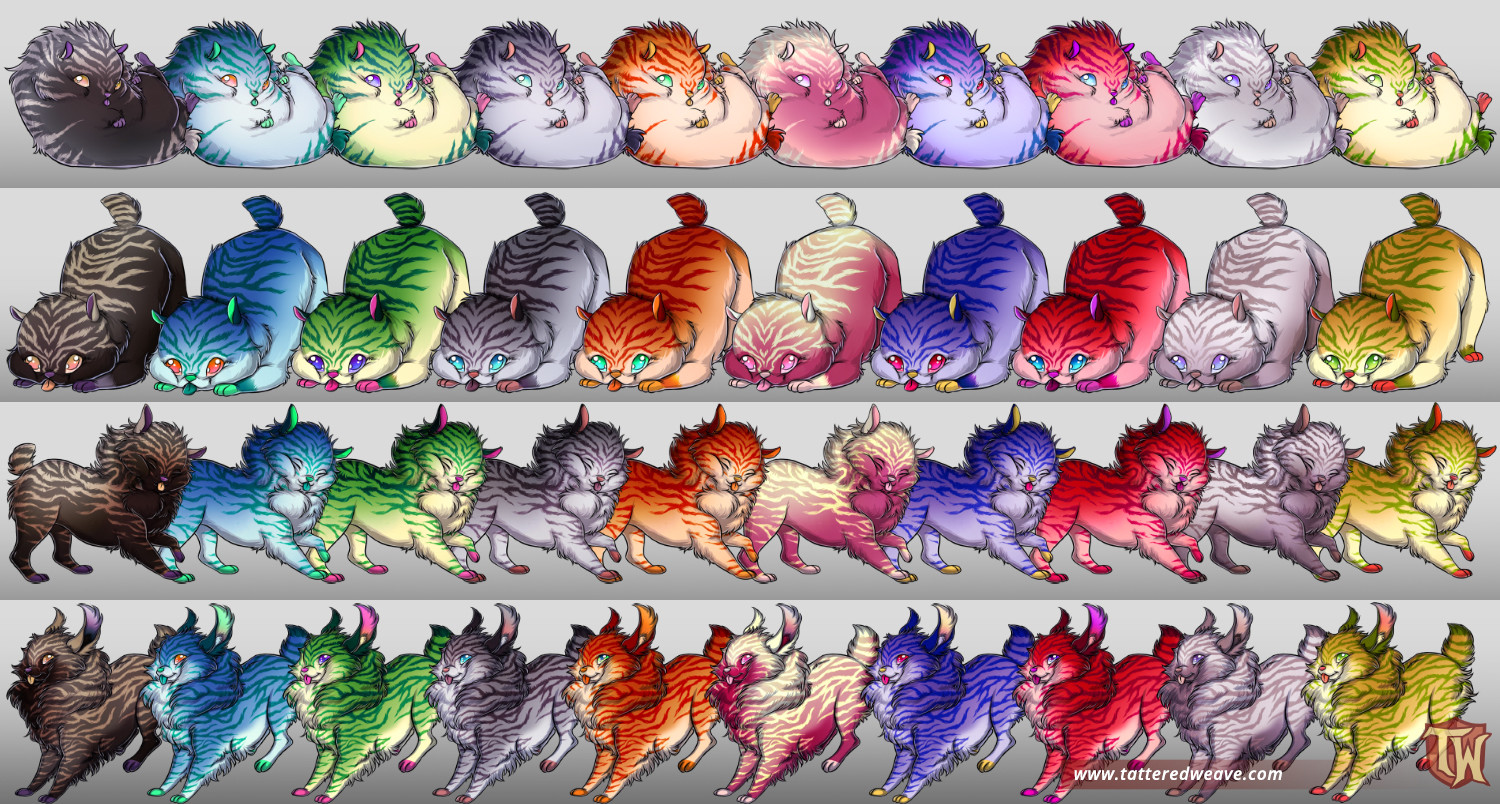Kith Color Variant Stages