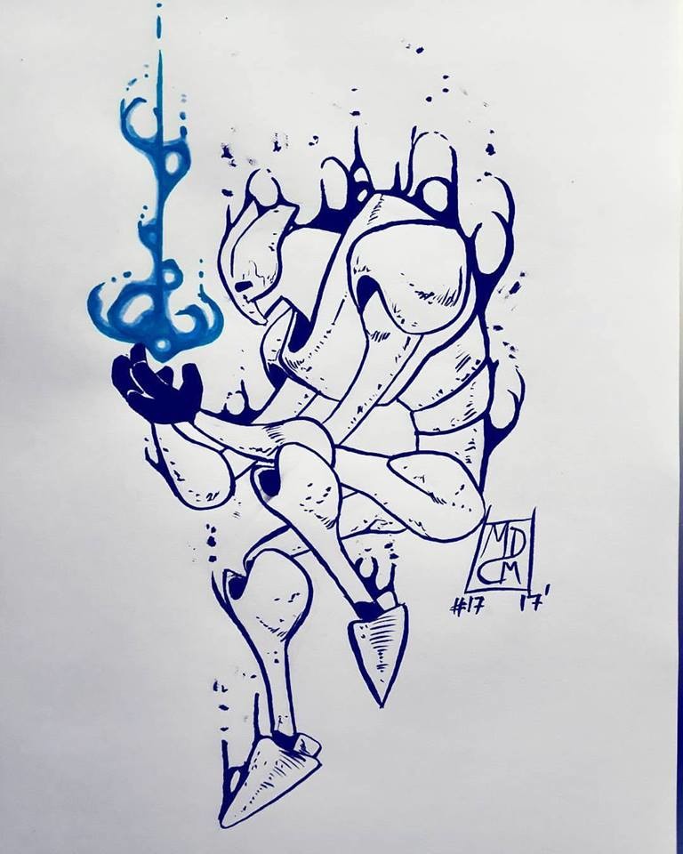 A hollow shell seeking for an anima