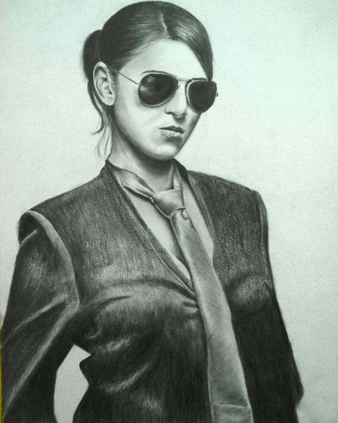 Artstation Pencil Charcoal Sketches Sunny Kumar