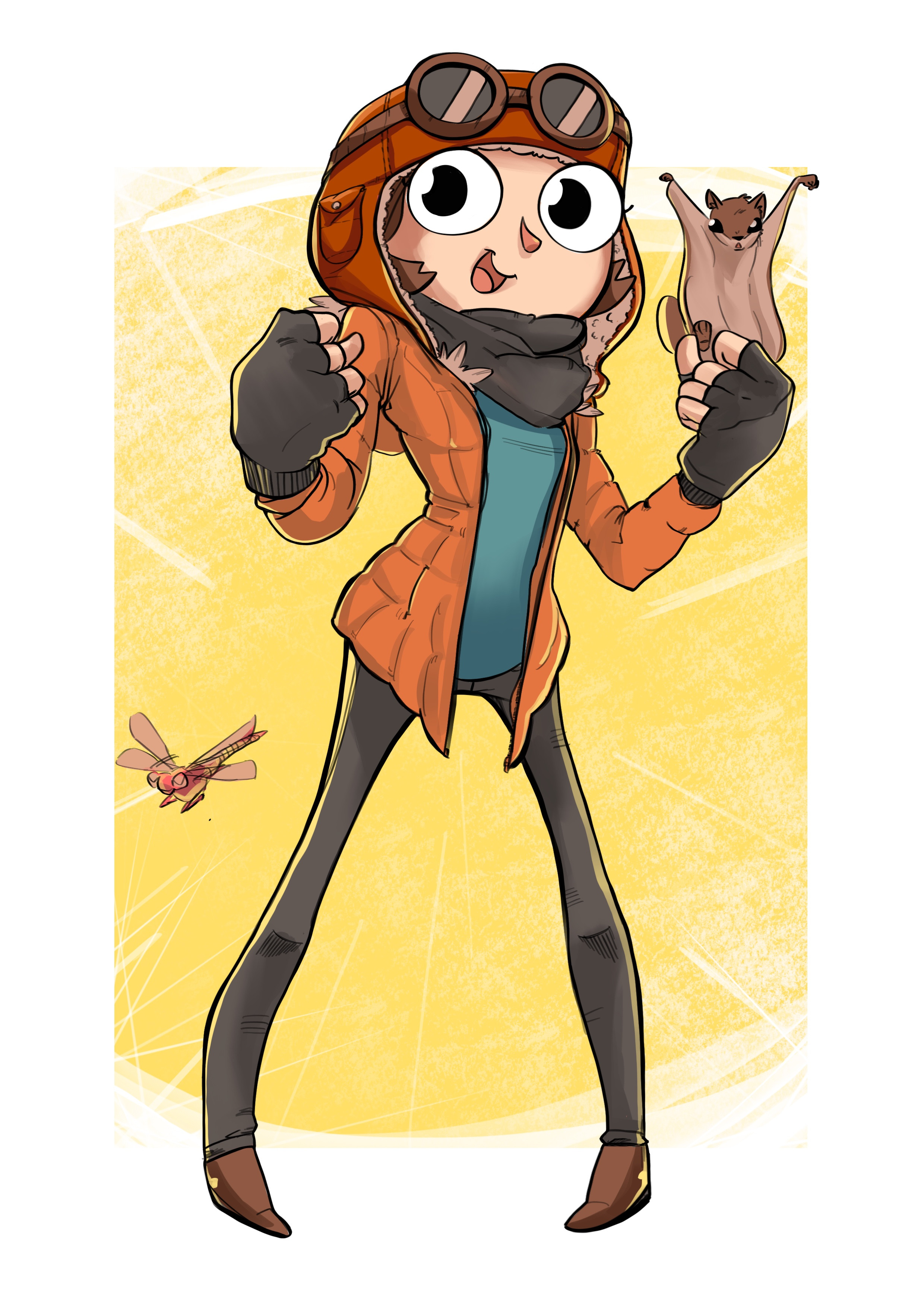 A-Choo! Watch out with that mighty squirrel!