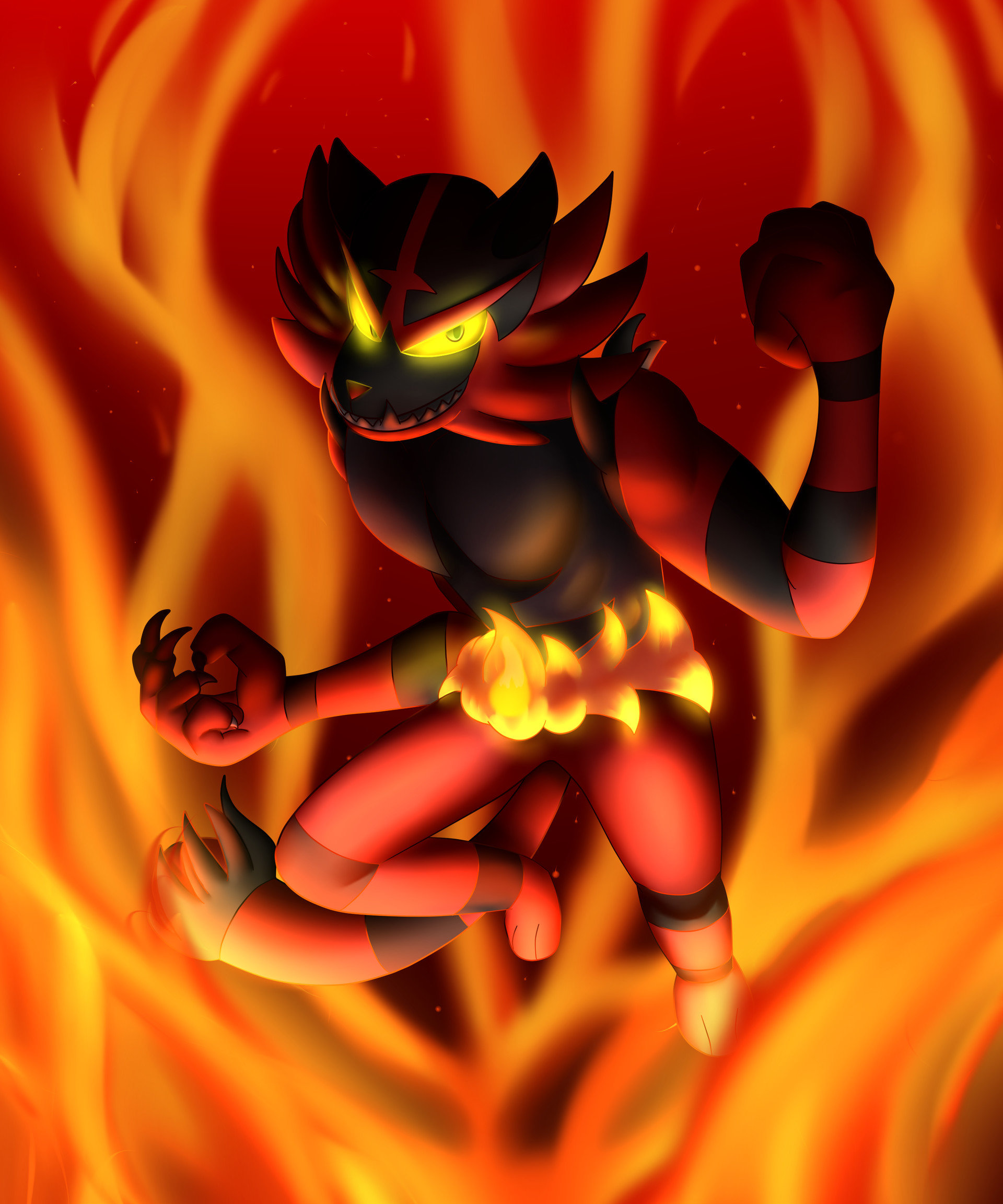 Incineroar Incineroar Pokémon HD wallpaper  Pxfuel