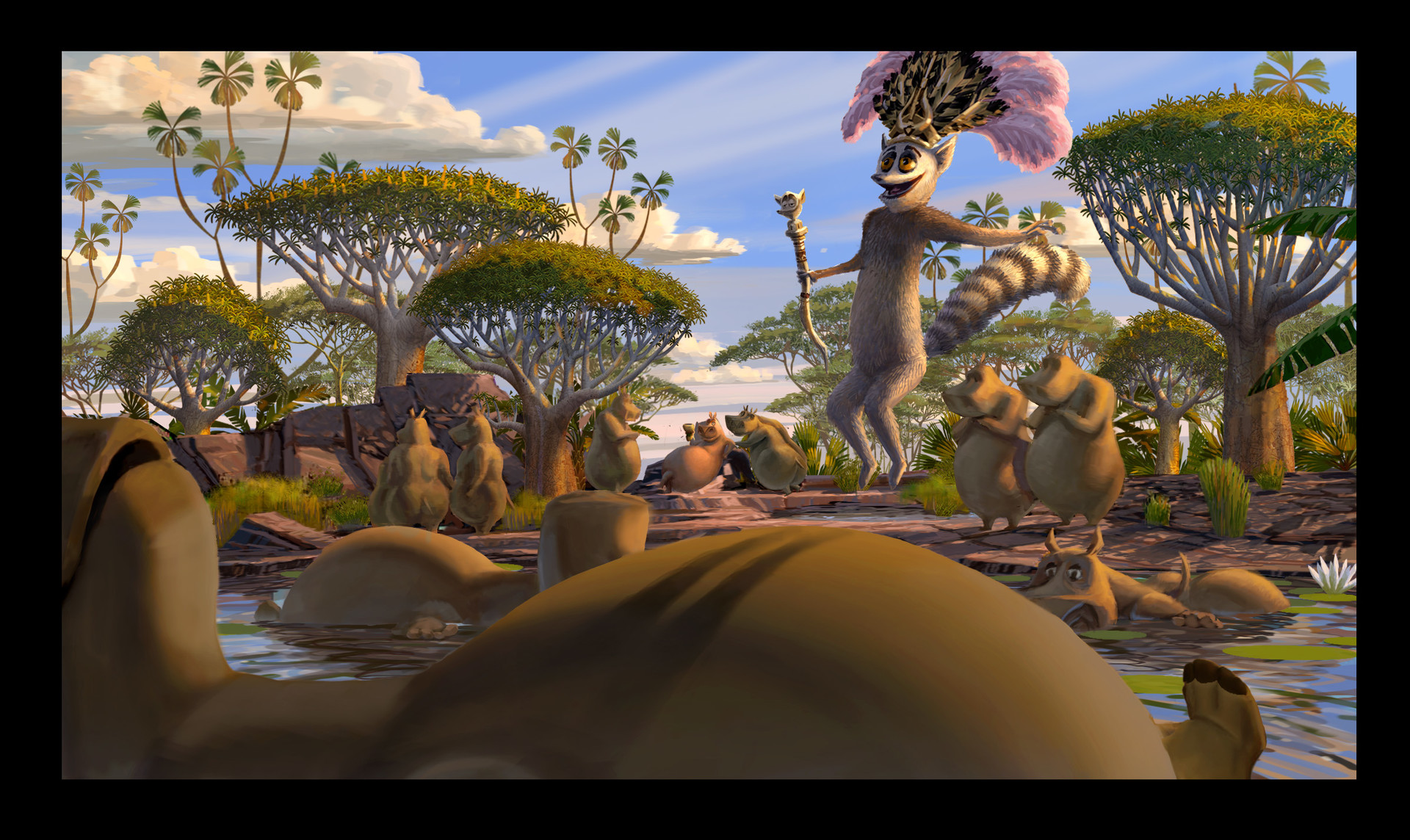 madagascar 2 concept art