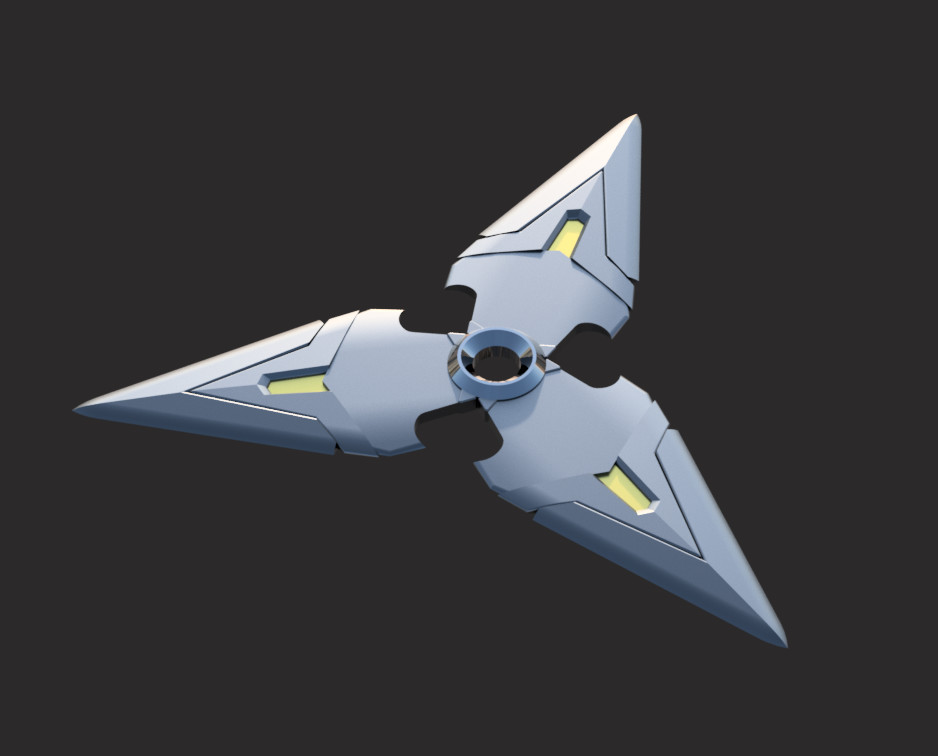 ArtStation Genji Shuriken Overwatch