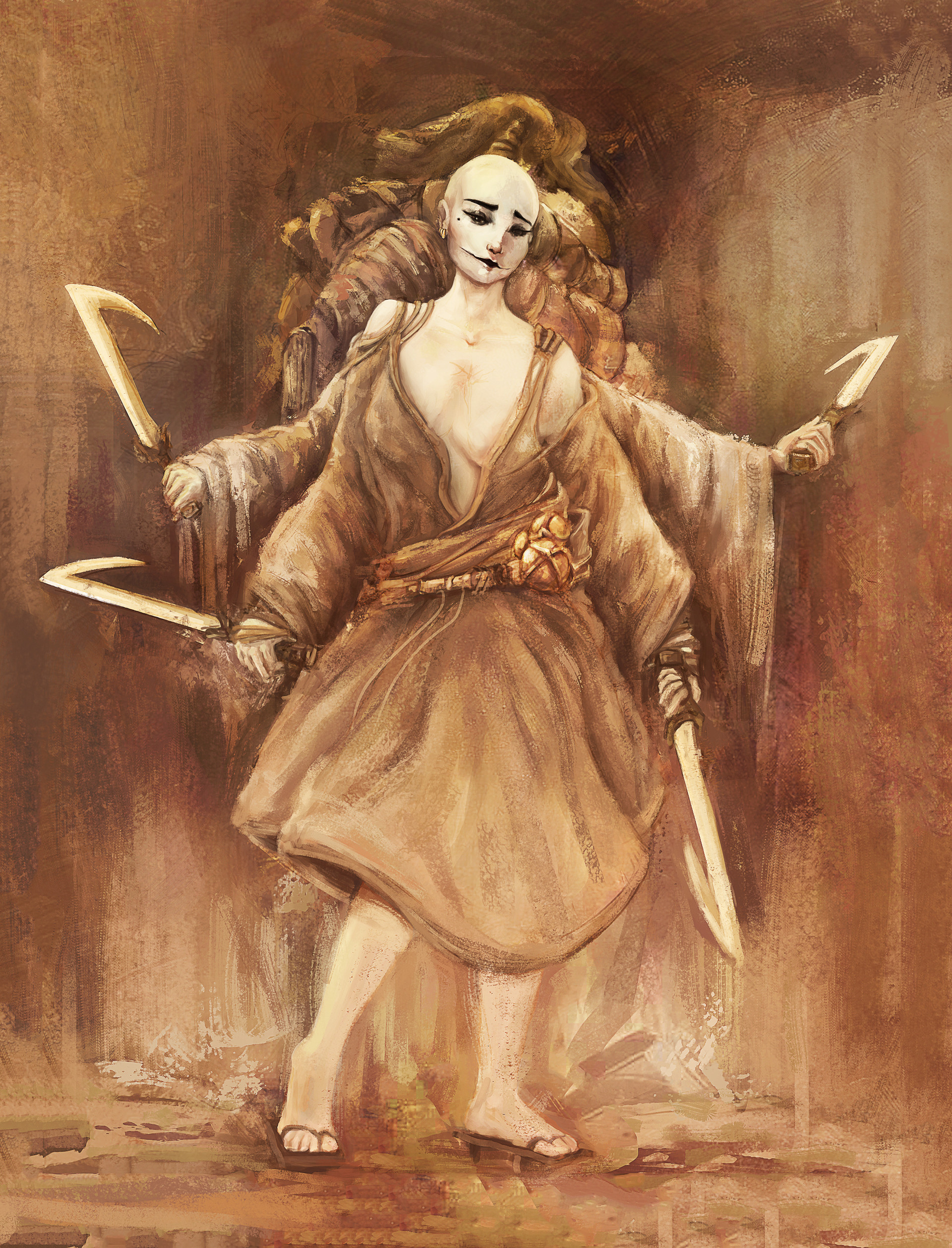 Artstation Rising Sun Golden Death Max Jarl Christiansen