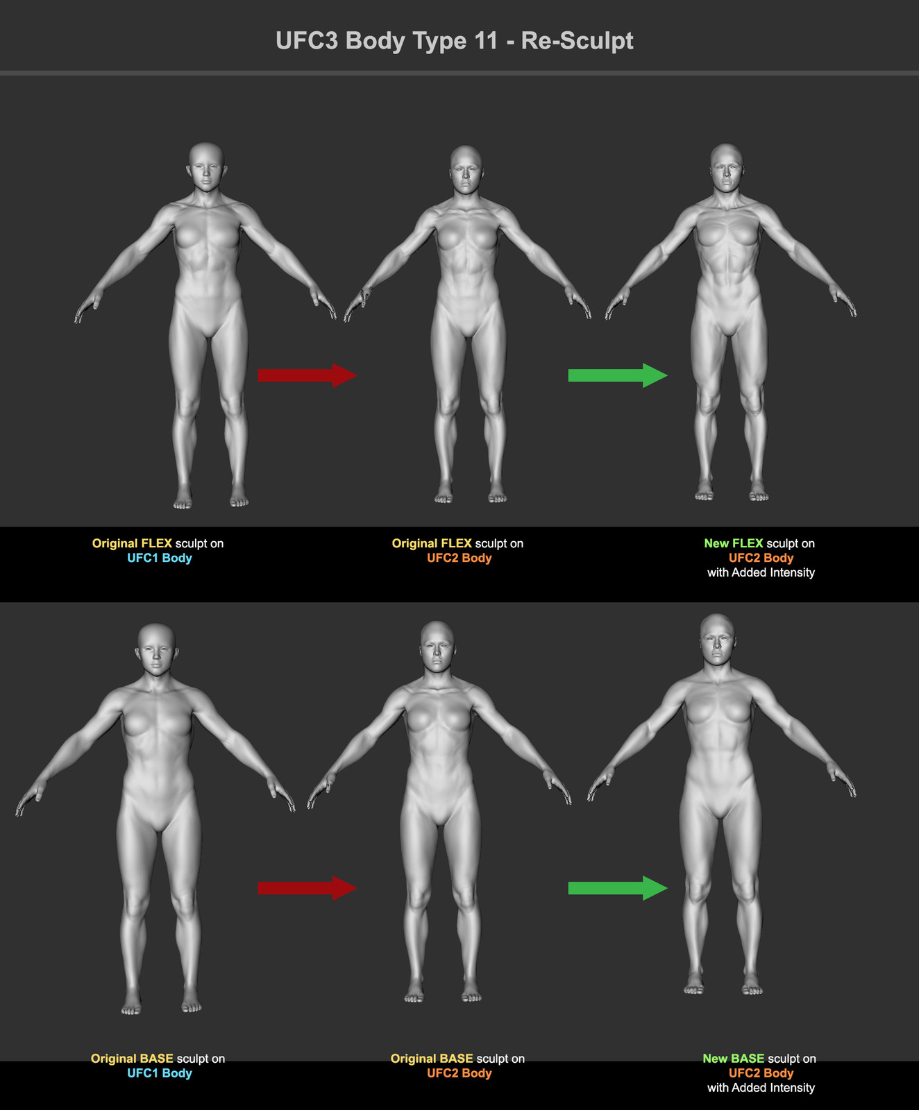 Ronda Rousey updates
Sculpt