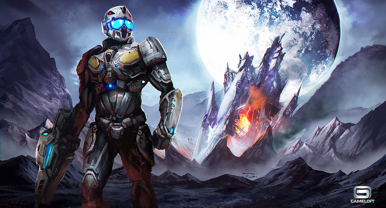 Promo Image background concept

final one
https://www.artstation.com/artwork/zvE1q