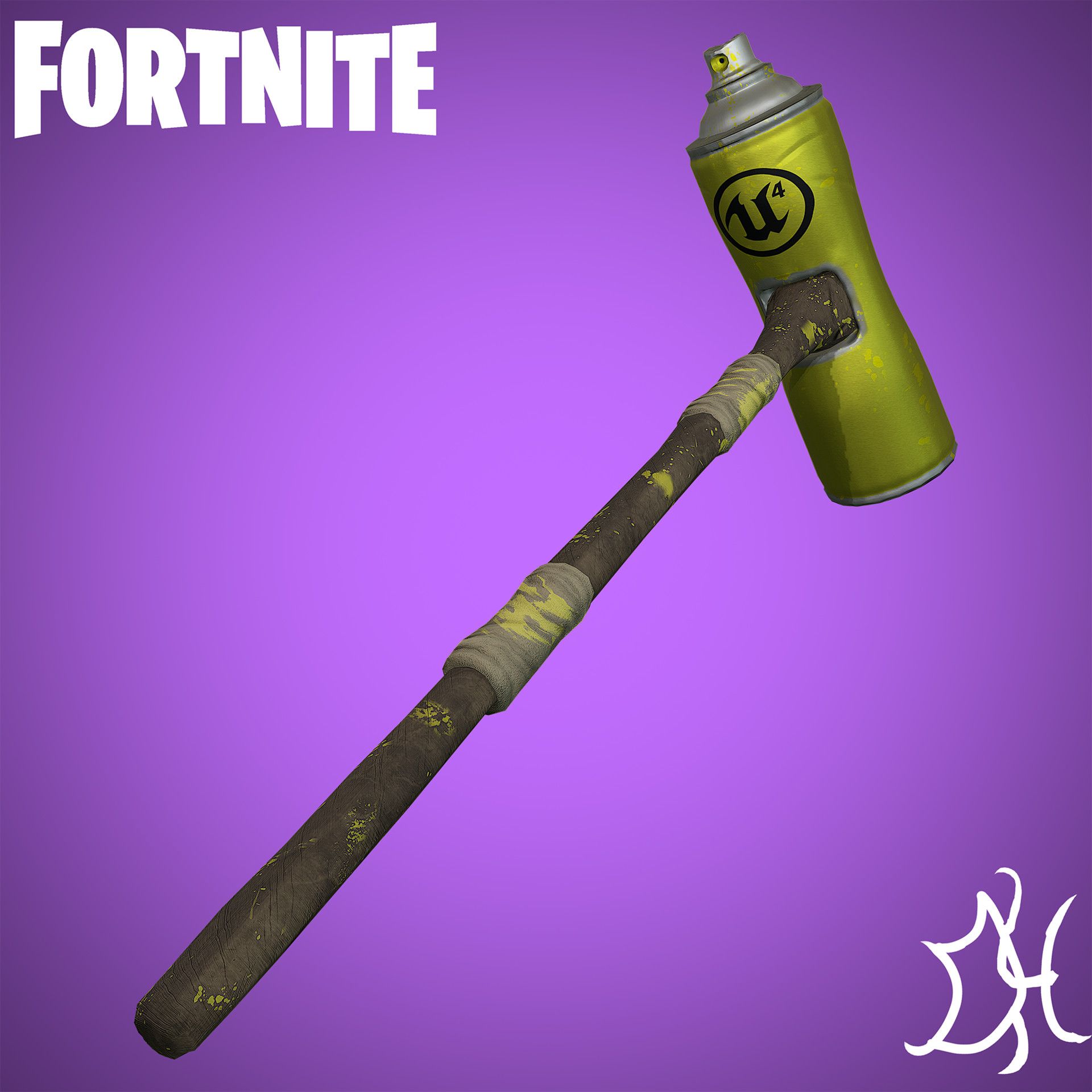 How To Make A Fortnite Pickaxe Out Of Cardboard Fortnite Season 9 Skins Battle Pass Names