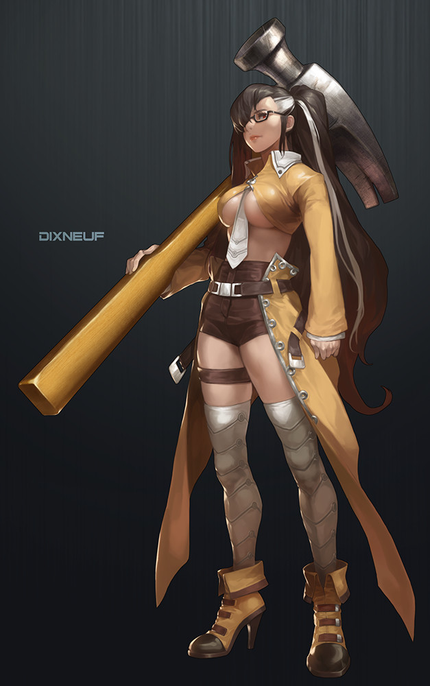 Dixneuf cho Hammer Girl