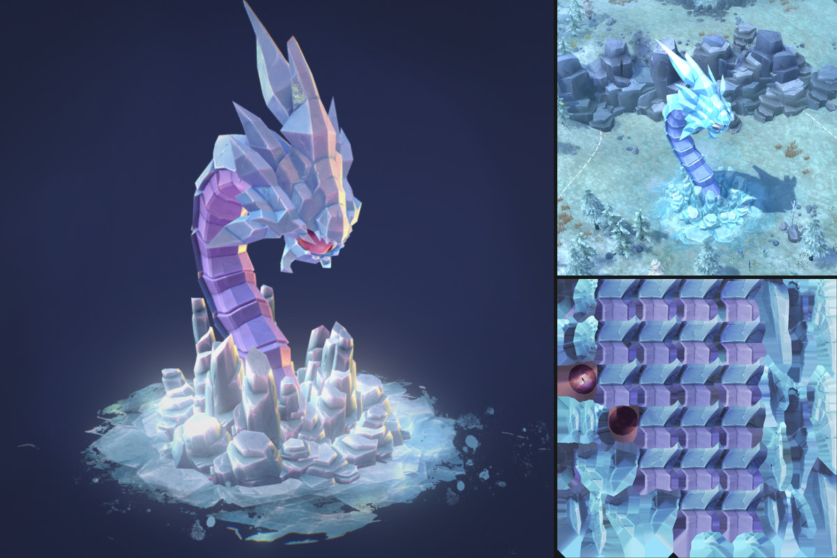 Render + ingame view + texture
