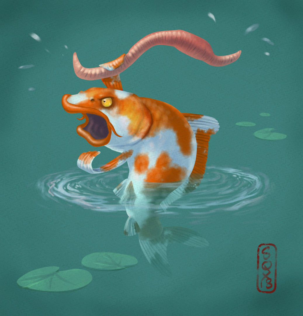 Dave Cockburn - Not a coy carp