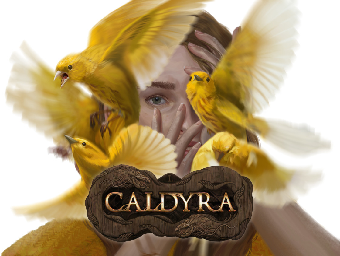 Caldyra Novel Cover with Logo