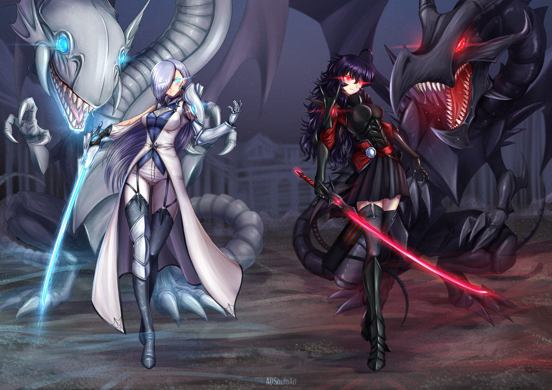 Artstation Winter X Raven Rwby Yugioh Dragons Alexander Souto Artstation Winter X Raven Rwby Yugioh Dragons Alexander Souto