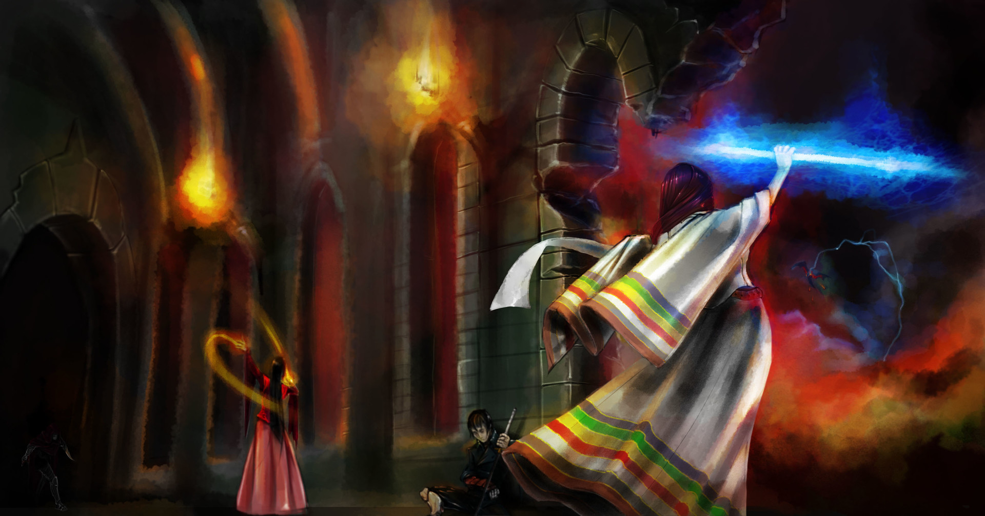 ArtStation [Fanart] Wheel of Time Attack on the White Tower