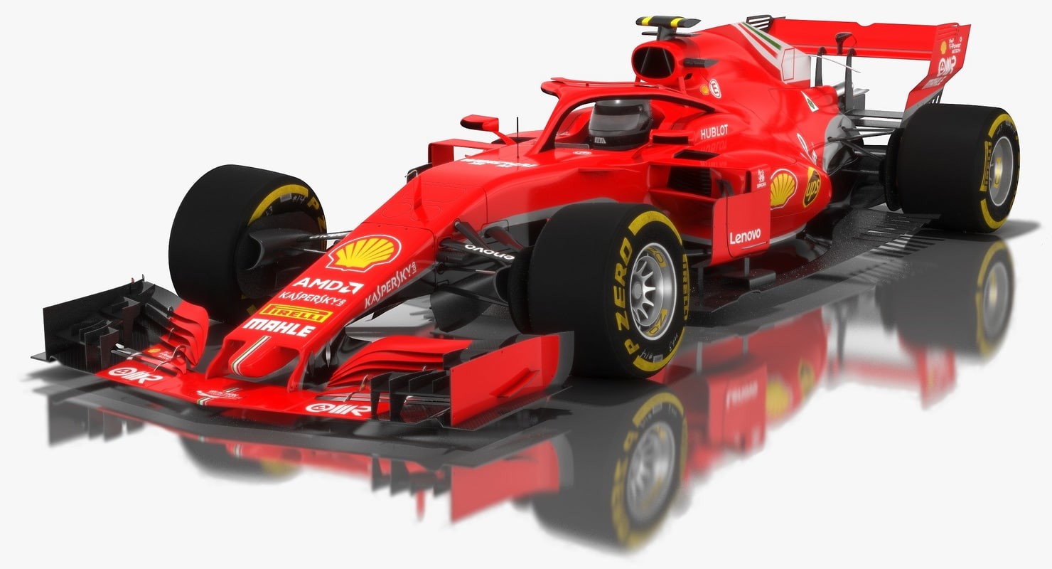 OpticalDreamSoft - Horsari HS71-H Formula 1 Car Season 2018 3D model