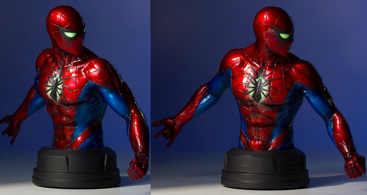 jack mathews - Spiderman mini bust