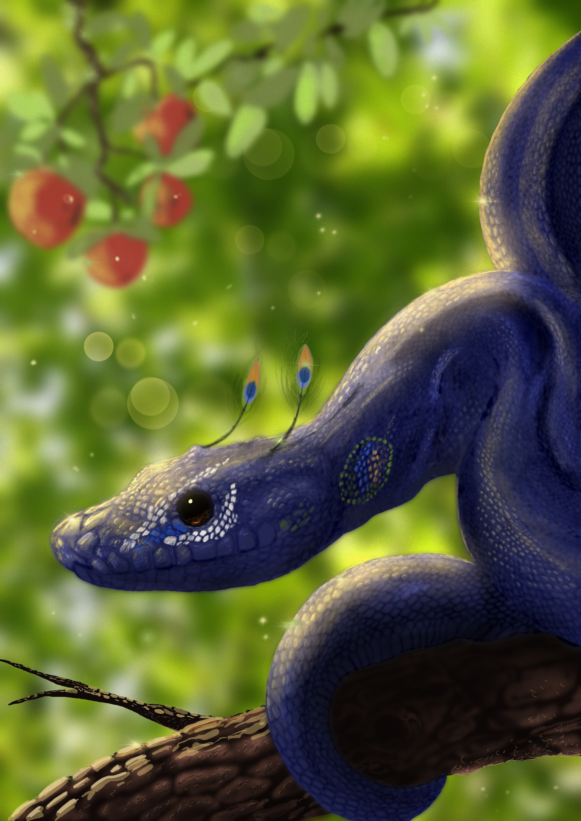 Disney Patterson - Peacock Python