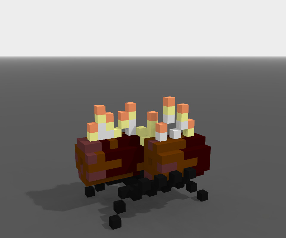 Artstation Voxel Models Inferno Digital