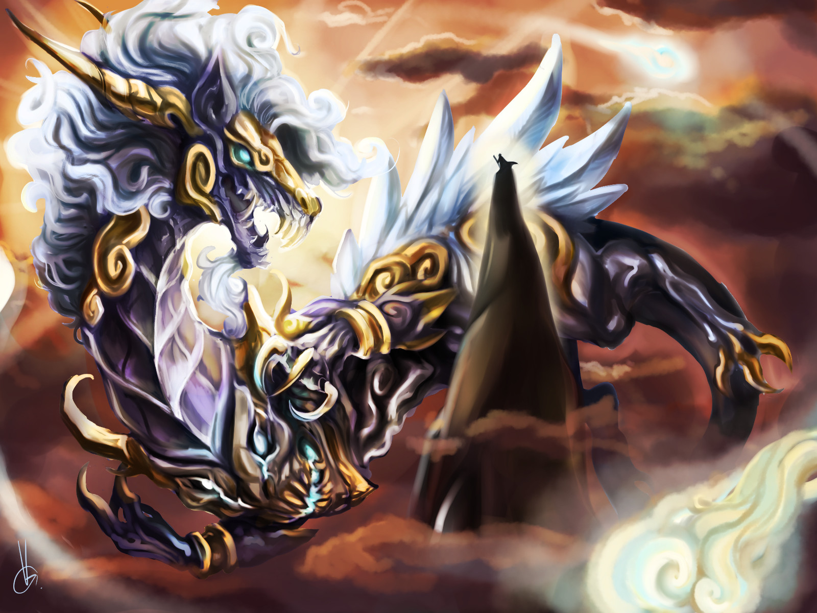 Artstation Lunar Revel Aurelion Sol Skin Concept Verena Geilfus