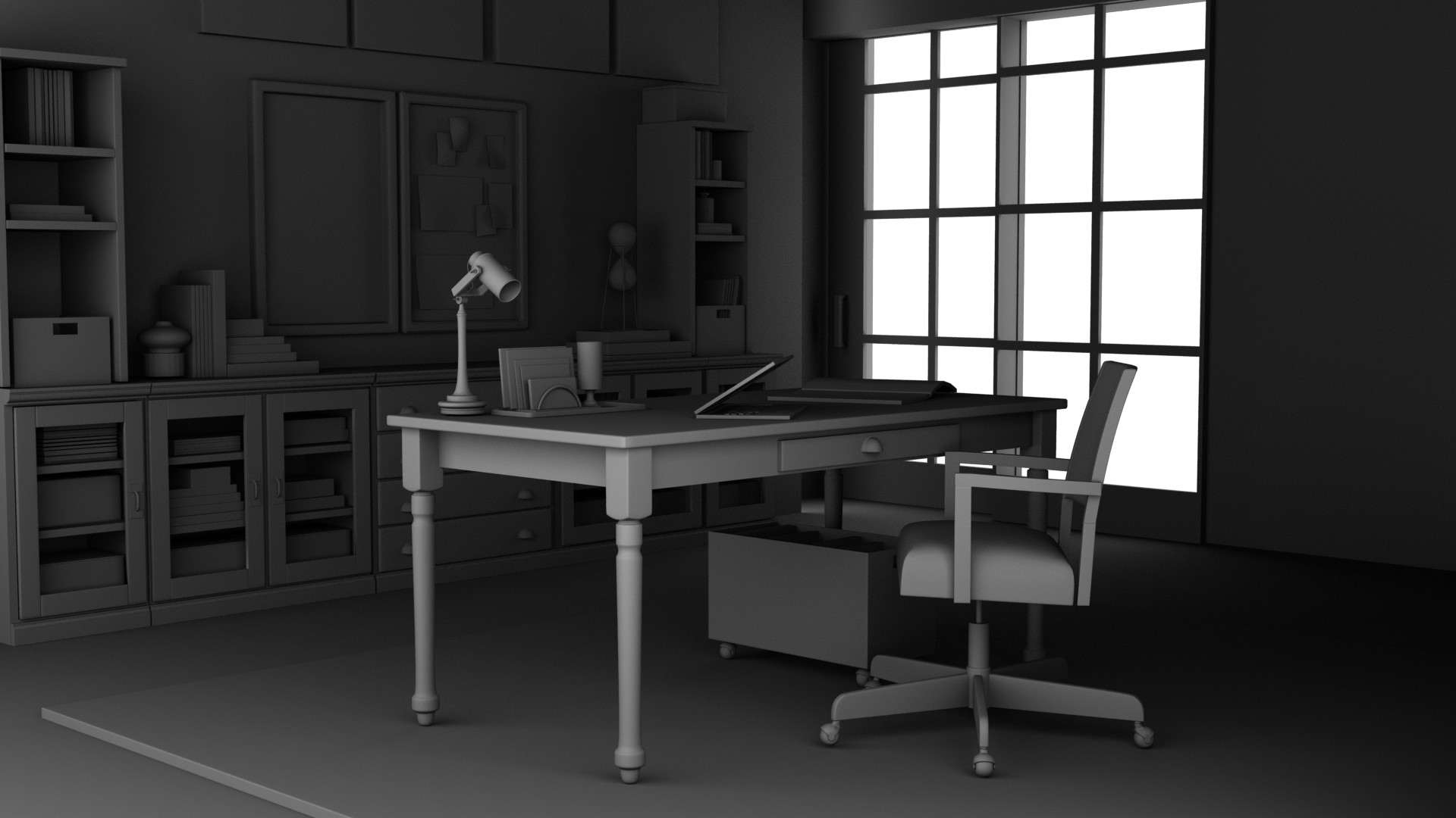 Artstation Pottery Barn Printer S Office Sean Lake