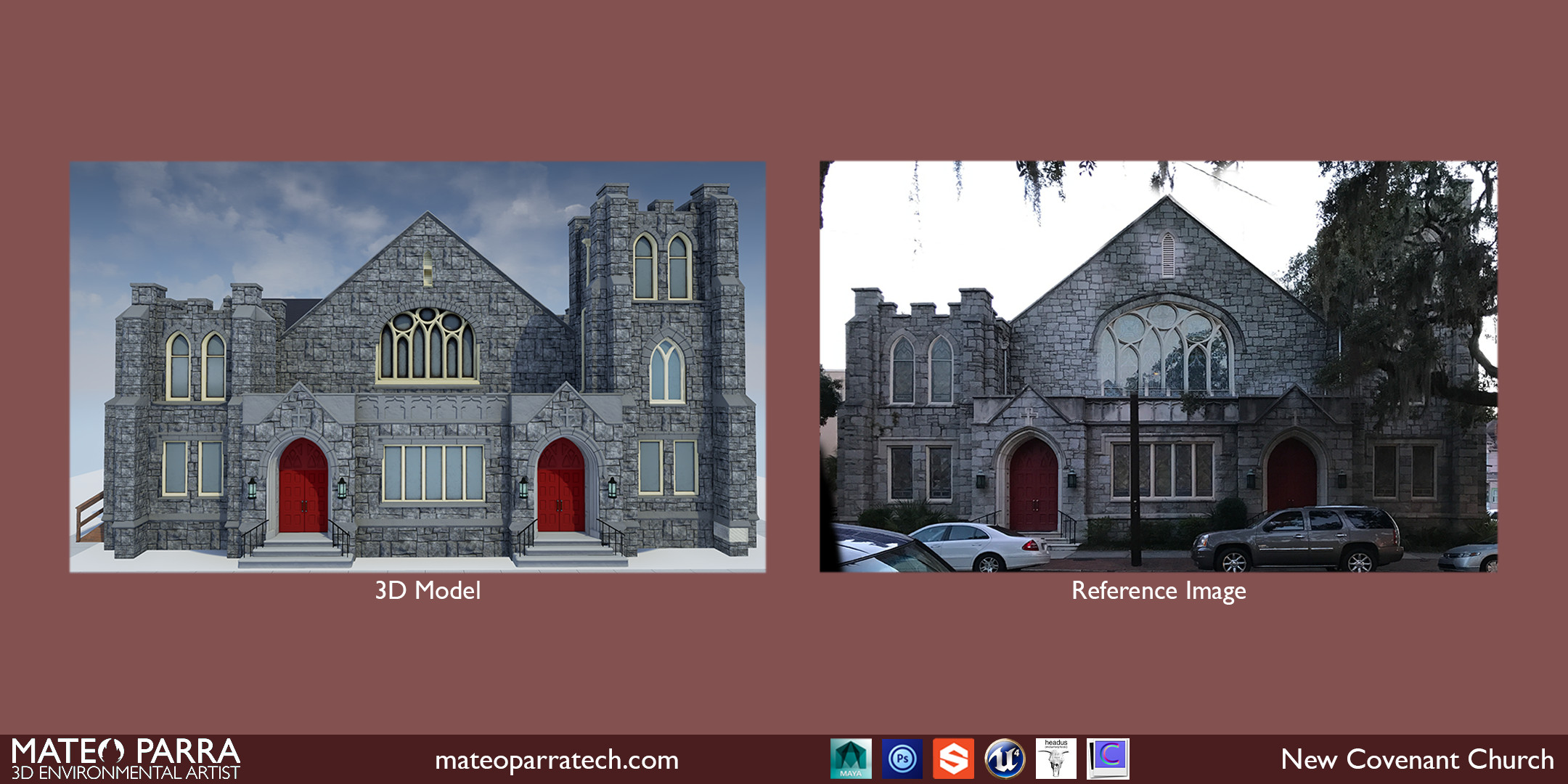 Reference image comparison.