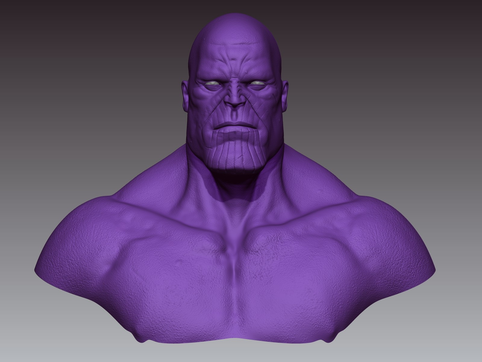 Thanos референс Zbrush