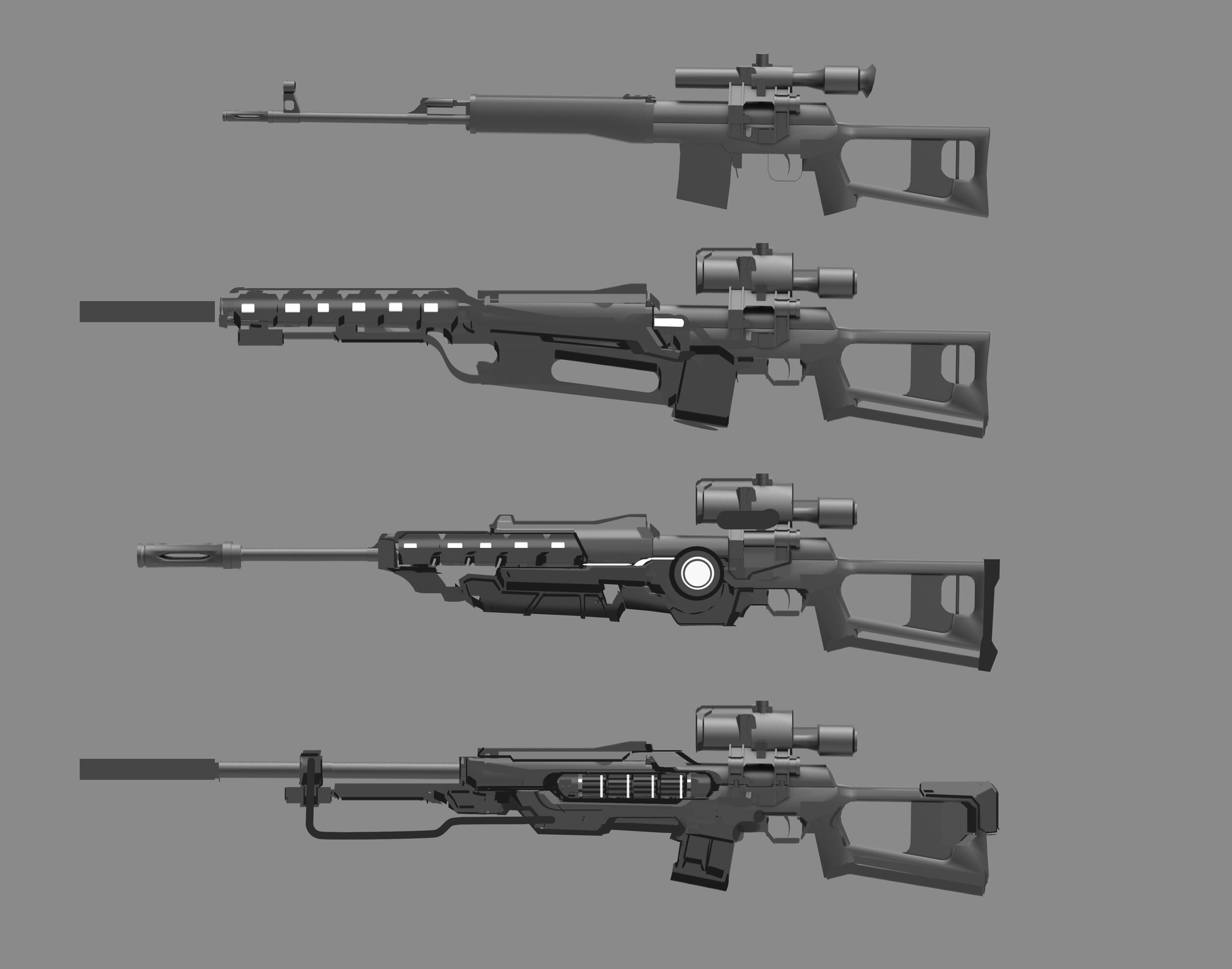 Ace Z Weapon Design For Mobile Game Break Out