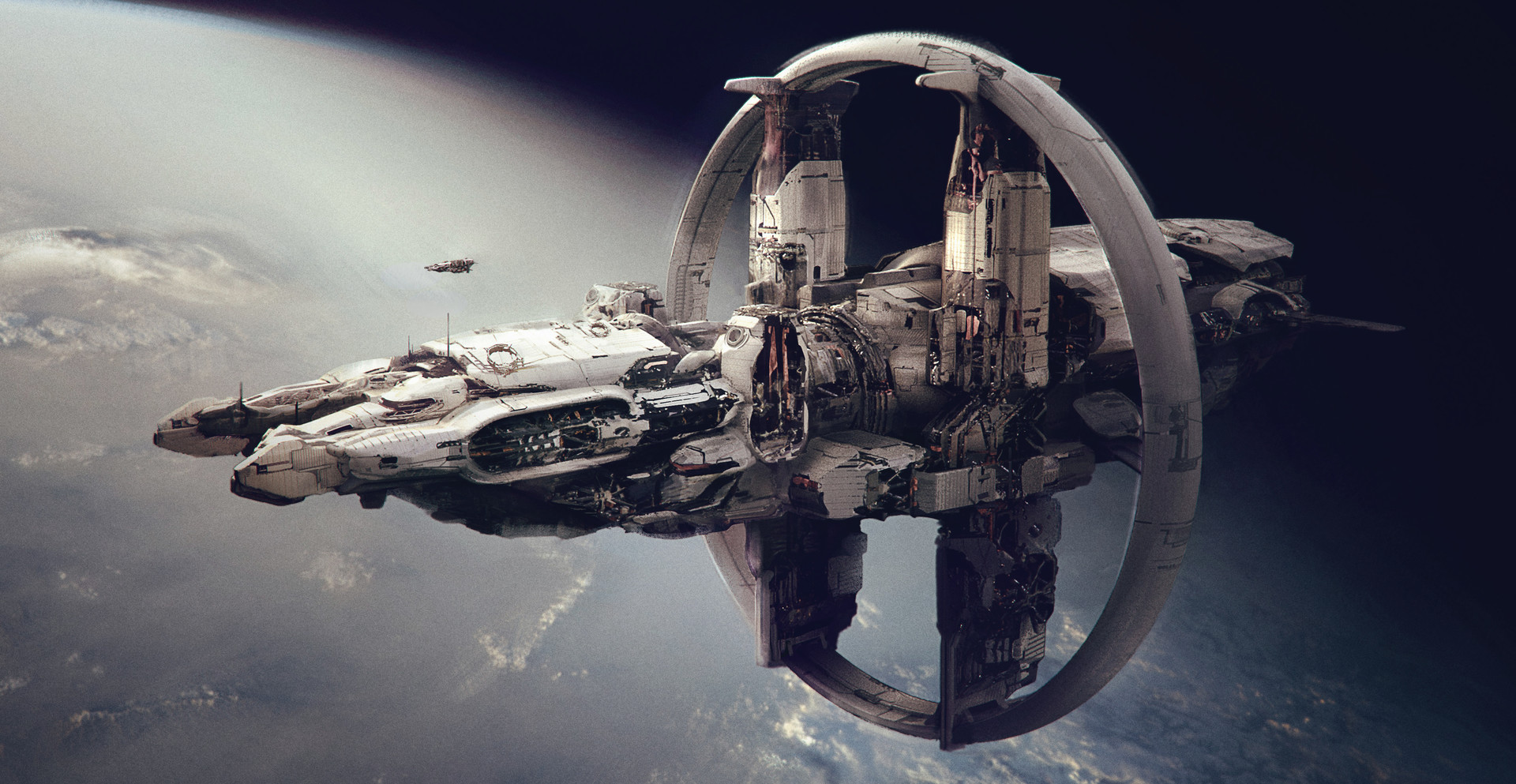 ArtStation - Spaceships design