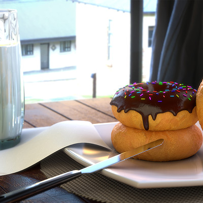 Donuts Render