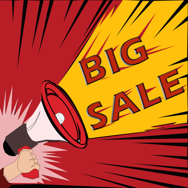 On sale wallpaper sale