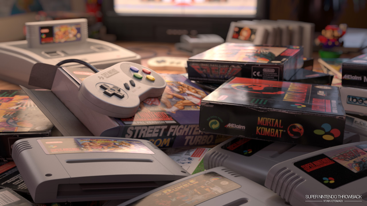 Super nintendo throwback clearance