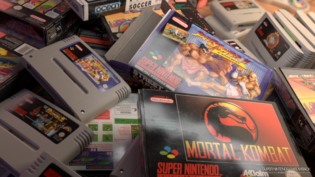 Kyan Etemadi Super Nintendo Throwback