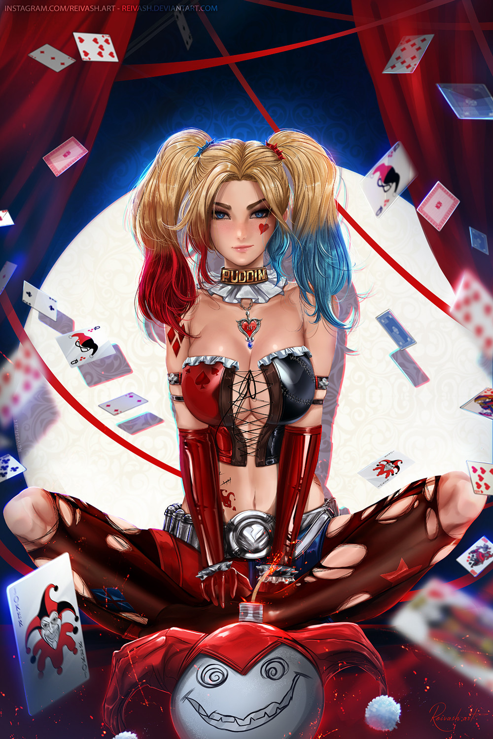 Harley Quinn, Reivash .Art.