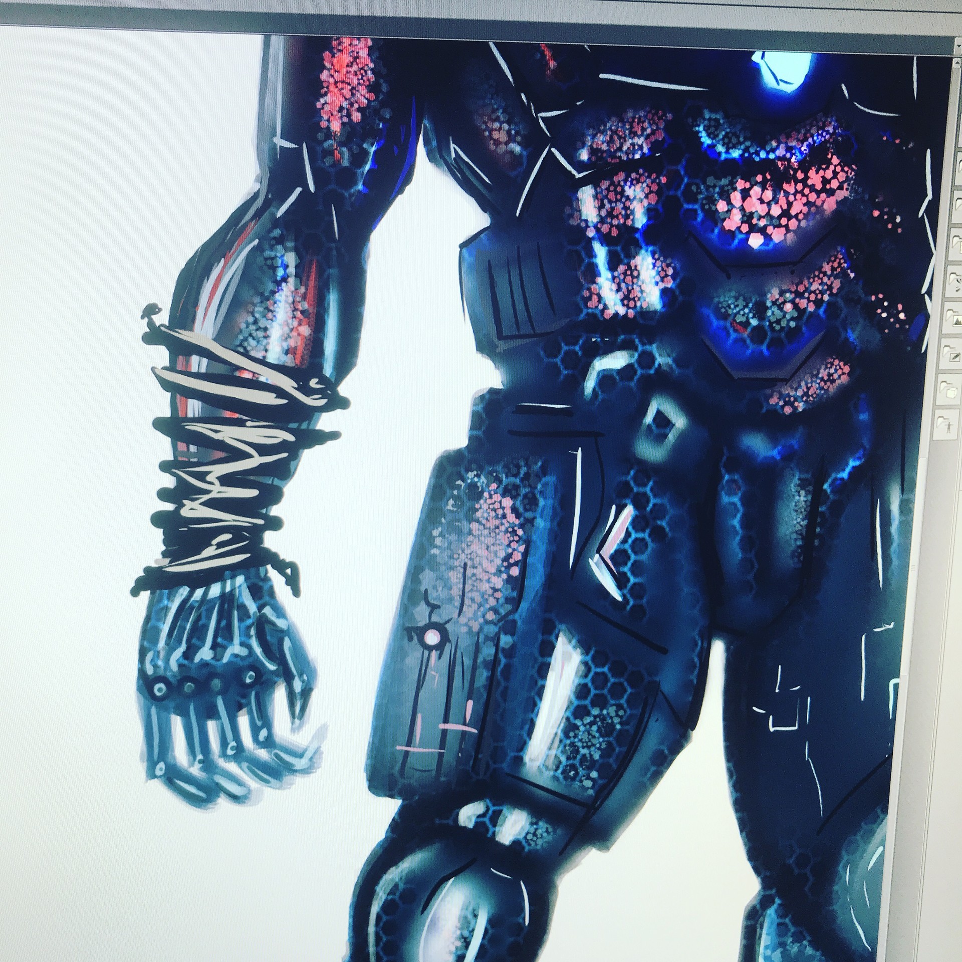 ArtStation Self healing Armour